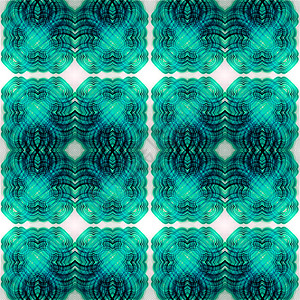 抽象的无缝对称几何背景织物cd万花筒包装几何学正方形艺术线条封面纺织品图片