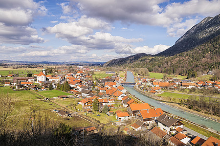 德国巴伐利亚Eshenlohe村图片