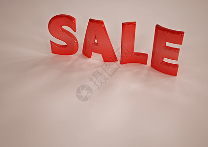 SALE的尺寸登记商品标签活动营销广告购物商业红色店铺渲染背景图片