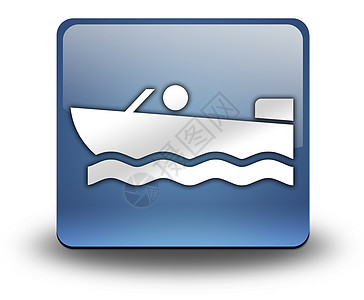图标 按钮 平方图摩托艇船舶滑道插图支撑海洋文字航行纽扣贴纸码头图片