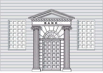 银行商业金融现金房子入口建筑储蓄财富银行业建造图片