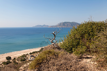 Bonaire岛博内尔岛假期石头天空旅行边缘气候海景岩石热带场景图片