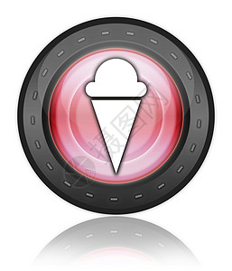 图标 按钮 象形图冰淇淋贴纸甜点插图标识纽扣奶制品锥体豆浆牛奶文字图片