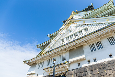 日本传统大阪城堡 日本图片