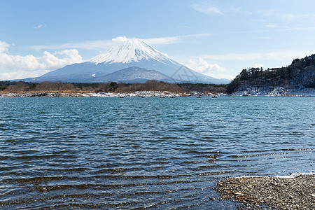 休吉湖和福吉山图片