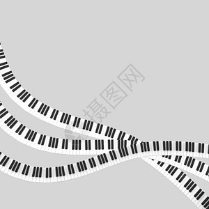 黑白钢琴键盘黑色娱乐艺术合成器钥匙插图伽马音乐乐器彩虹图片