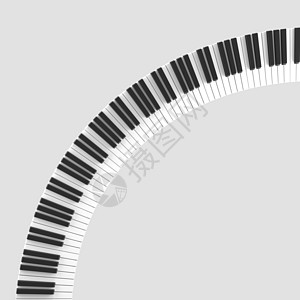 黑白钢琴键盘合成器音乐插图白色钥匙伽马彩虹艺术娱乐乐器图片