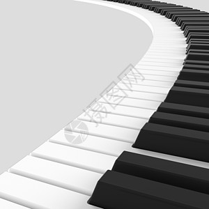 黑白钢琴键盘钥匙艺术彩虹乐器合成器娱乐插图白色伽马音乐图片