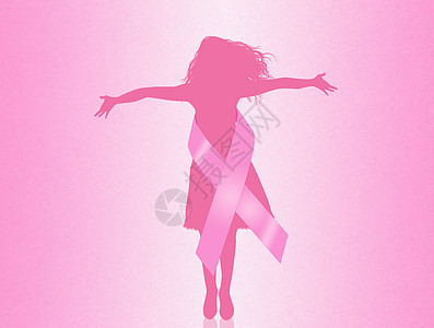 乳腺癌女孩女性幸存者乳腺协会疾病丝带愈合癌症预防图片