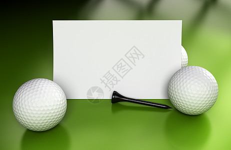 Golf Sign 绿色通信背景图片