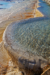 Pamukkale的特雷弗丁游泳池图片