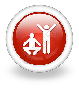 图标 按钮 平方图练习 健身性指示牌文字有氧运动象形健身房运动员纽扣培训师运动休息背景图片