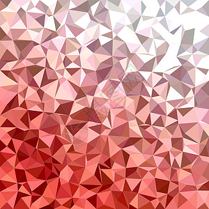 红色非正常三角形马赛克背景设计网络装饰钻石风格电脑色调矩阵小册子几何多边形图片