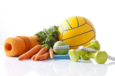 带有膳食的体育和健身设备营养乒乓球作品网球行动油桃蔬菜市场排球球拍图片