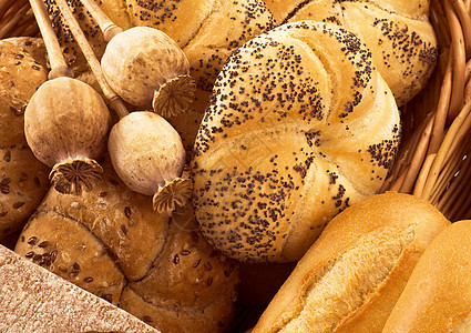 新鲜面包卷馒头食物小吃早餐产品烘焙食品图片