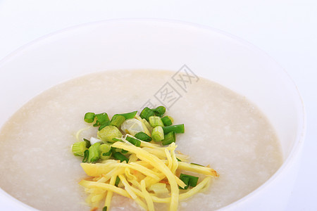 泰国大米粥加猪肉 饭汁文化早餐膳食食品烹饪美食饮食午餐稀饭蔬菜图片
