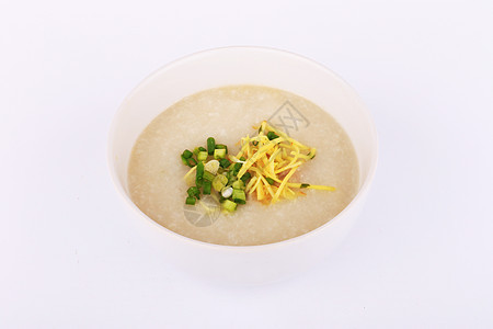 泰国大米粥加猪肉 饭汁稀饭食品饮食午餐早餐蔬菜美食膳食文化白色图片