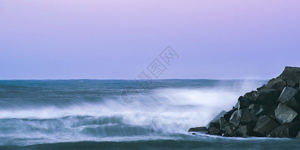 Mooloolaba 黄昏海滩蓝色海岸海景海洋支撑天空风景冲浪海浪图片