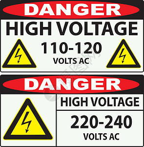 高压危险图片
