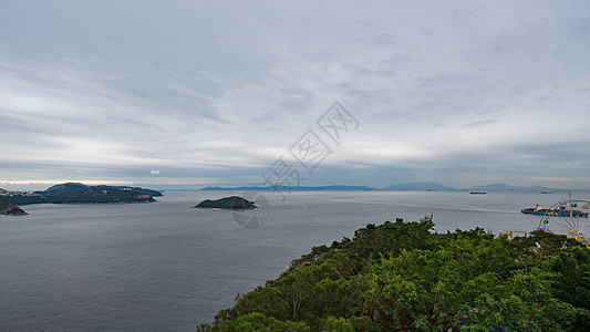 香港公园的浏览量旅行天空海滩海岸线海岸绿色海洋海景蓝色旅游图片