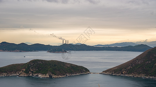 香港公园的浏览量天空蓝色旅游海滩海洋绿色海岸线旅行海岸海景图片