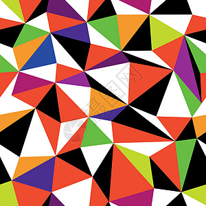 三角炫彩花纹无缝钢管光谱三角形图片