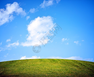 蓝色天空的景观图片背景图片