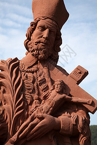 尼波穆克圣约翰福音祷告历史风格教会精神女王建筑学信仰雕像图片
