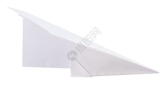 白色纸平面旅行航空床单呼吸道动力学折纸自由翅膀飞机空气图片