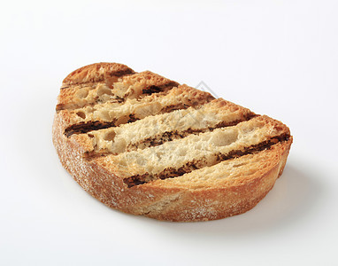 烤面包小吃伴奏食物面包脆皮烧烤背景图片