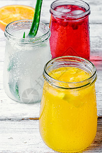 以水果和果的果汁盟誓糖浆热带玻璃饮食芦荟食物活力茶点黄色早餐图片