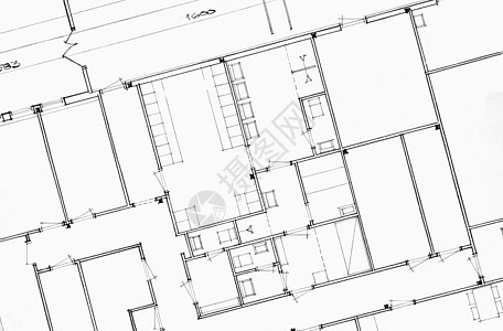 蓝图住宅建造业草图绘图公寓住宅小区元素家居项目艺术图片