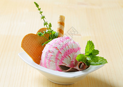 冰奶油甜甜点果子冰冻巧克力柠檬水果食物饼干冰淇淋酸奶晶圆图片