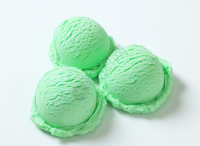 绿色冰淇淋果子食物猕猴桃库存淡绿色蜜露勺子绿茶小吃甜点背景图片