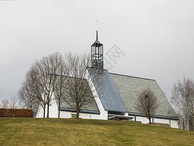 挪威Lomedalen教会乡村宗教风格建筑学背景图片