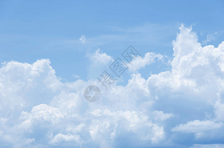 蓝蓝天空风景天堂天气臭氧白色多云蓝色气氛季节气候图片