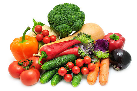 蔬菜辣椒南瓜青菜食物用品园艺水果洋葱胡椒菜花图片