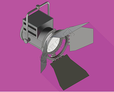 工作室光等距平面 vecto图片