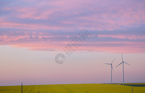 田风和风力涡轮机图片