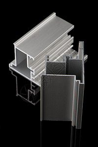 铝简介样本窗户黑色建筑建筑学房子宏观金属材料工业样品背景图片