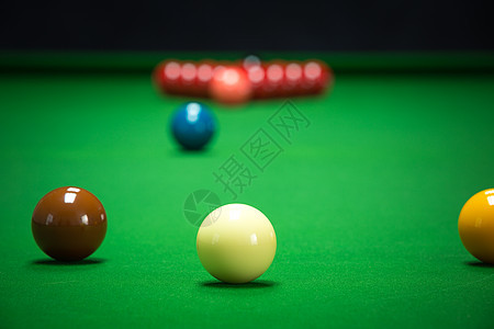 Snooker 球系列俱乐部三角形红色黄色游戏休息团体蓝色线索运动图片