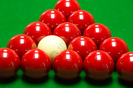 Snooker 球系列闲暇绿色反射红色休息黑色白色游戏运动爱好图片
