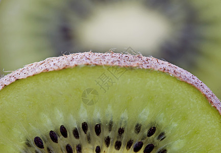 Kiwi 水果园营养宏观水果奇异果果味背景图片