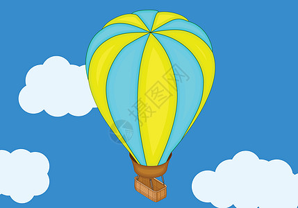 浮空器气球等距平面 vecto图片