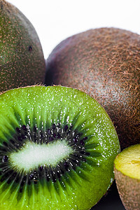 Kiwi 水果饮食小吃营养甜点异国沙漠美食宏观食物情调图片