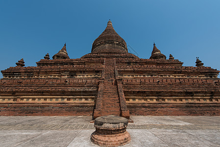 缅甸巴甘的寺庙旅游石头地标历史性宝塔文化天空纪念碑宗教庙宇图片