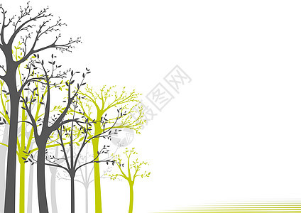 抽象树背景背景图片