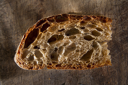 面包切片乡村谷物食物酵母棕色粮食营养早餐面粉脆皮图片