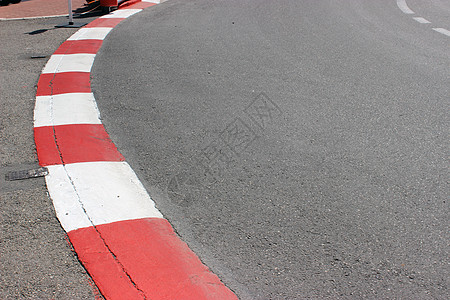摩纳哥 G 赛车沥青和路缘的质地医生车道速度大奖赛街道电路天线赛道全科竞赛图片