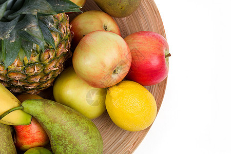 菠萝和其他水果饮食柠檬石灰石植物果汁养分橙子叶子食物美食图片